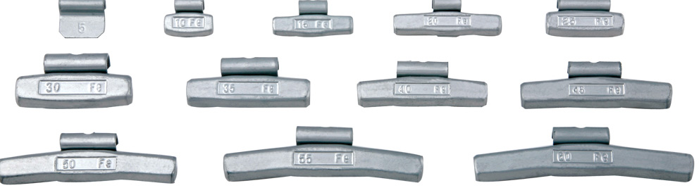 chip-on-fe weighes for alloy rim