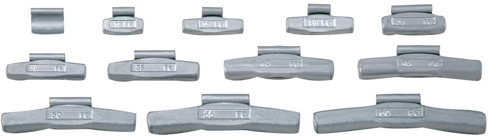 chip-on-fe weighes for steel rim